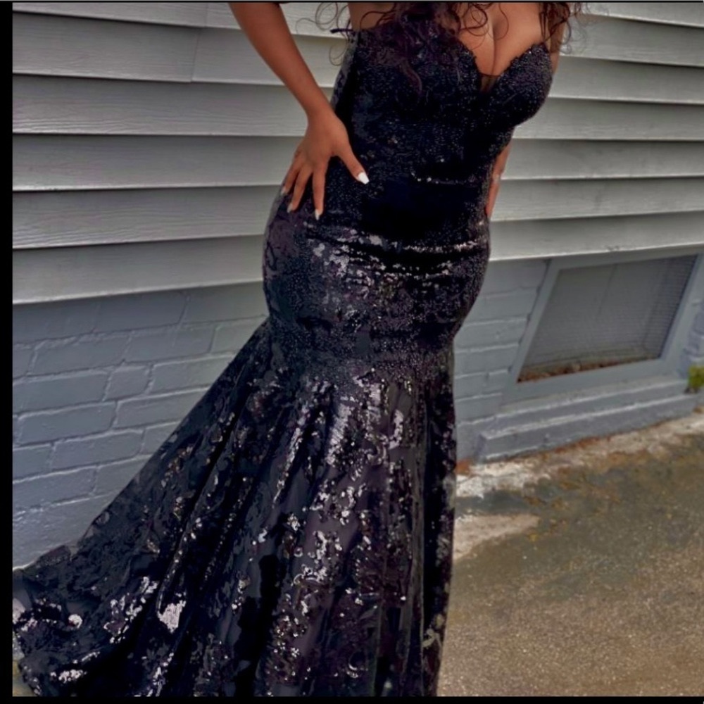 Slightly worn prom dress